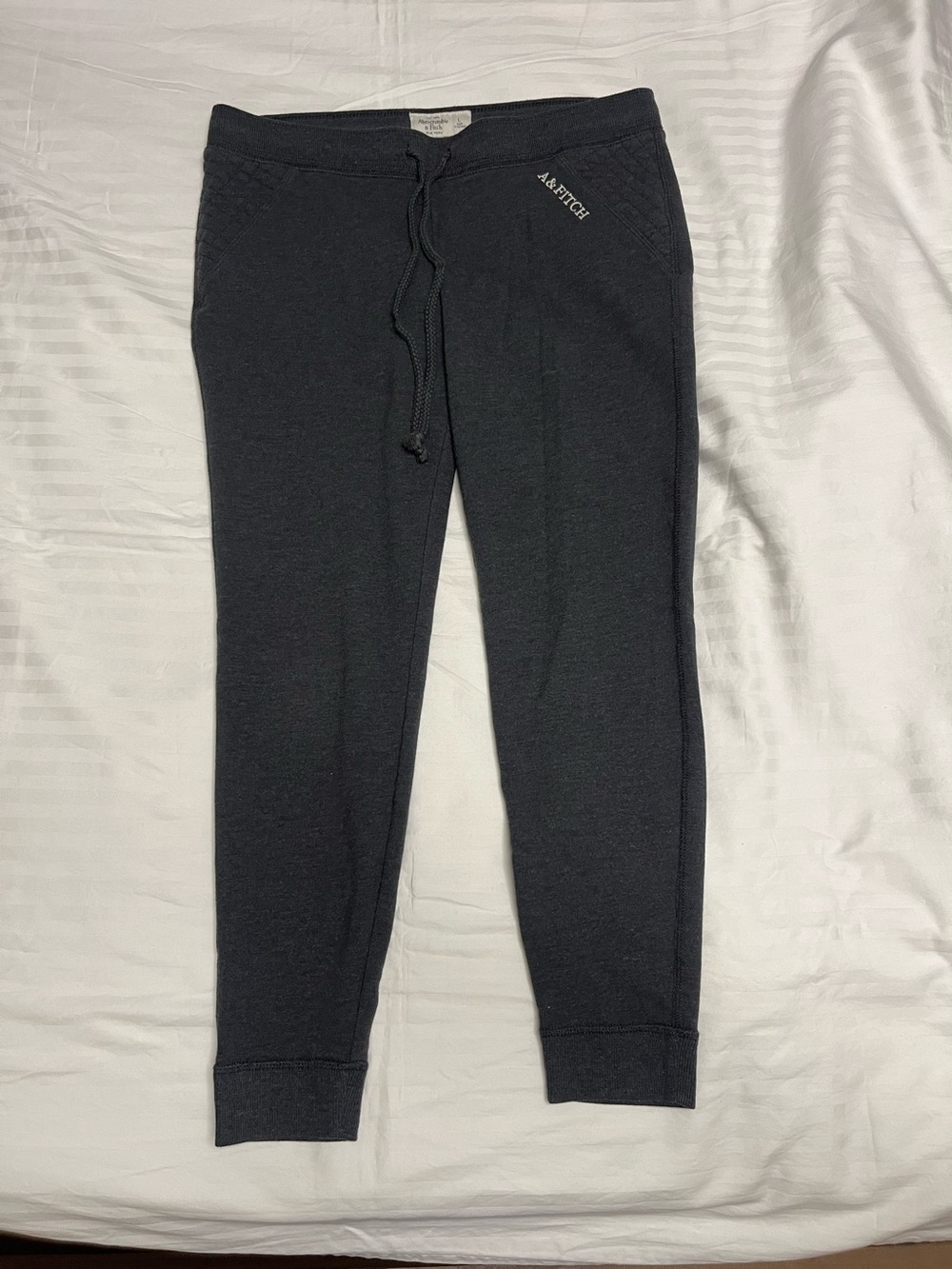 Abercrombie & fitch gray sweatpants L